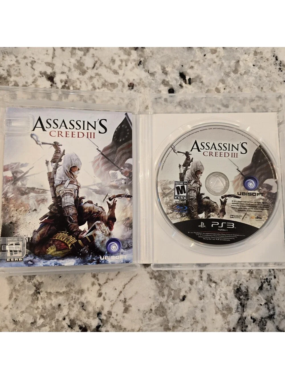 Assassins Creed 3 (PlayStation 3 PS3) COMPLETE CIB